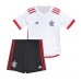 Maillot de foot Flamengo Extérieur vêtements enfant 2023-24 Manches Courtes (+ pantalon court)